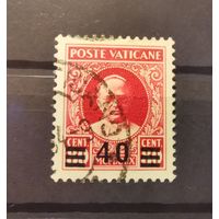 Ватикан 1934г. Надпечатка [Mi19] *