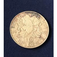Кения 10 центов 1967