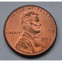 США, 1 цент 2012 г.