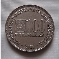 100 боливаров 2001 г. Венесуэла