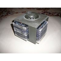 ЦенаЗаВсе Блок + 32 кассеты (коробка, подставка, корпус, для кассет, аудиокассет)