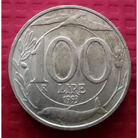 Италия 100 лир 1993 г. #40627