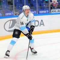 Фуфайка хоккейная игровая #56 FRITZ (гостевая) ХК Динамо-Минск