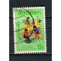 Нидерландские Антильские острова - 1974 - Планирование семьи 15С - [Mi.280] - 1 марка. Гашеная.  (Лот 40ER)-T7P24