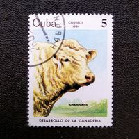 Марка Куба 1984 год Фауна