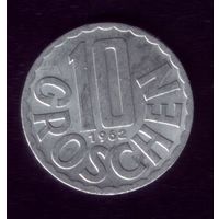 10 грош 1962 год Австрия