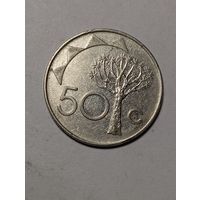 Намибия  50 центов 1993 года .