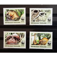 ТОГО 2010  Дикая Фауна  ОХРАНА ПРИРОДЫ WWF MNH