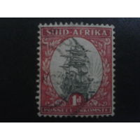 ЮАР 1926 стандарт, парусник, язык - африкаанс
