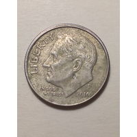 10 цент США 2010 Р