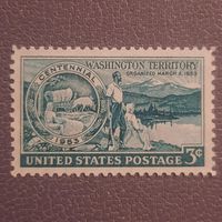 США 1953. 100 летие основания территории Вашингтон
