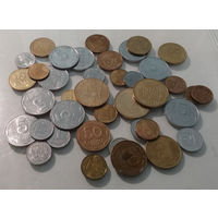 Украина. 41 монета VF-UNC, одним лотом.
