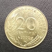Франция 20 сантимов 2000 (2)