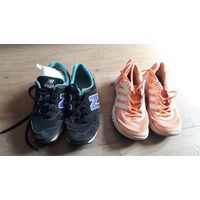 Женские кроссовки New Balance 373 и Adidas Duramo 6
