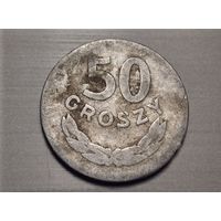 Польша 50 грошей, 1949 г.