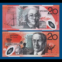 [КОПИЯ] Австралия 20 долларов 1994-96г.г. (Образец)