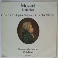LP Mozart, Staatskapelle Dresden, Colin Davis – Sinfonien C-dur KV 551 Jupiter-Sinfonie  C-dur KV 200 (173e) (1985)