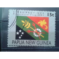 Папуа Новая Гвинея, 2001. Флаг провинции Симбу