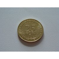Центральная Африка (BEAC). 25 франков 2006 год KM#20