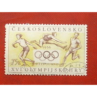 Чехословакия. Спорт. ( 1 марка ) 1956 года. 5-18.