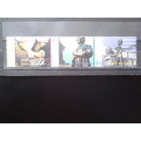 Нидерланды 1998 Юбилеи ** Полная серия, сцепка Михель-3,0 евро