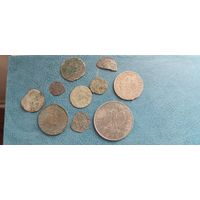 Польские и немецкие монеты