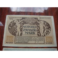 Германия  20 марок 1919 Нотгельд