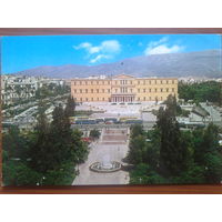 Греция Афины площадь Конституции ПК