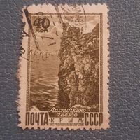 СССР 1949. Крым. Ласточикно гнездо