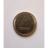 Канада 10 центов 1983 г