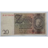 Германия 20 марок 1929
