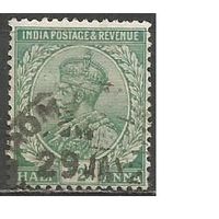 Индия. Король Георг V. 1911г. Mi#76.