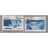 Научное сотрудничество СССР и Австралии в Антарктиде фауна  СССР 1990 год лот 1000