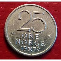 Норвегия 25 эре 1976 г. #50809