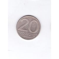 20 злотых 1989 Польша. Возможен обмен