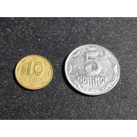 Украина лот монет 2004