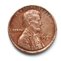США 1 цент 1977 г.