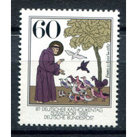 Германия (ФРГ) - 1982г. - Франциск Ассизский, итальянский святой - полная серия, MNH с отпечатком [Mi 1149] - 1 марка
