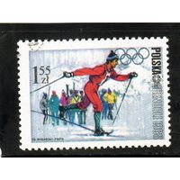 Польша.Спорт.Лыжи.Олимпийские игры.Гренобль.1968.