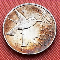 124-19 Тринидад и Тобаго, 1 цент 2007 г.