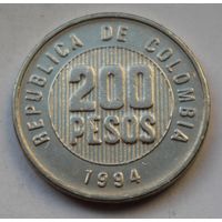 Колумбия, 200 песо 1994 г.