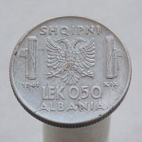 Албания 0.5 лека 1941 (оккупация Италией)