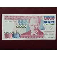 Турция 1000000 лир 1999 UNC