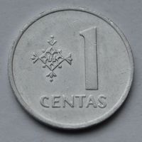 Литва, 1 цент 1991 г.