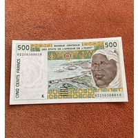 Распродажа с 1 рубля. Западная Африка , Сенегал  500 франков 2002 г.