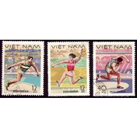 3 марки 1989 год Вьетнам Спорт