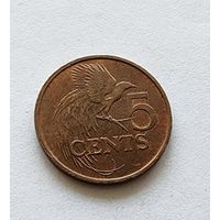 Тринидад и Тобаго 5 центов, 2002