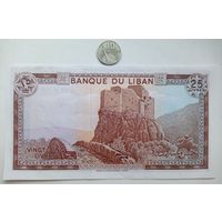 Werty71 Ливан 25 ливров 1983 UNC банкнота