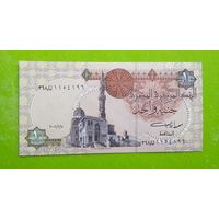 Банкнота 1  фунт Египет 2002 г.