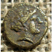 Греция griega Афина 1,74гр.13,4мм.